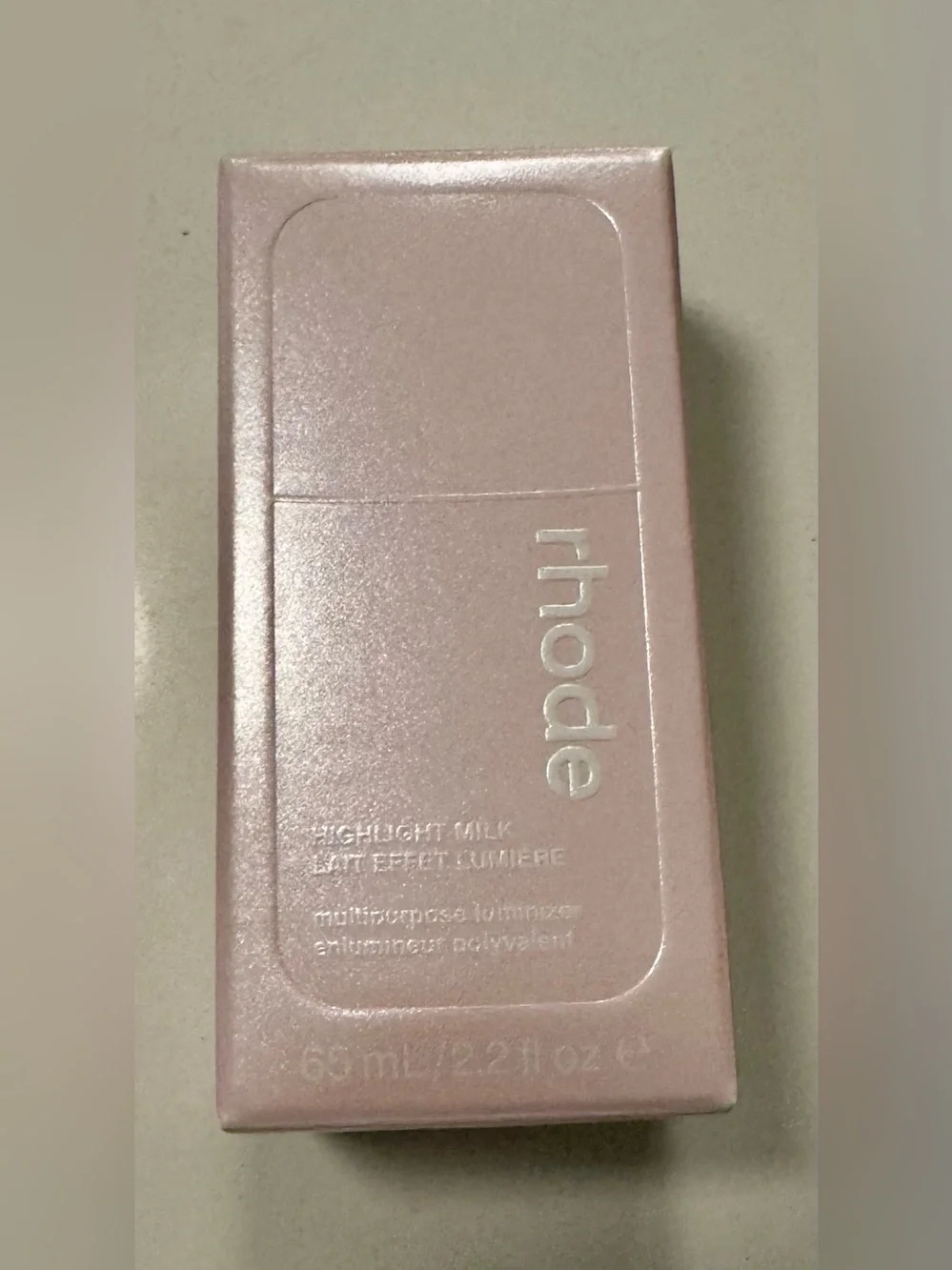 RHODE Highlighting Milk Pearly Pink Shade 1 NIB